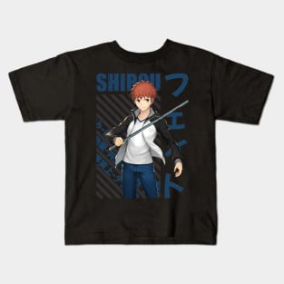 Fate - Emiya Shirou / Emiya Shiro #02 Kids T-Shirt